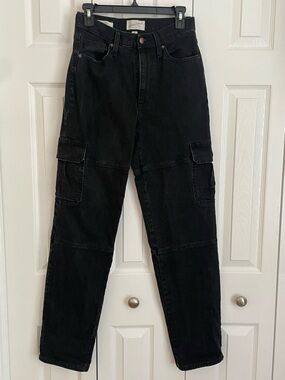 Universal Thread Black Relaxed Cargo Jeans